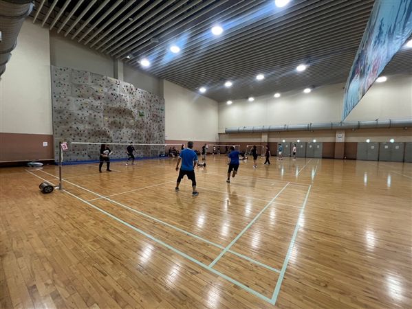 蘆洲國民運動中心匹克球場－羽球場（2025-02）